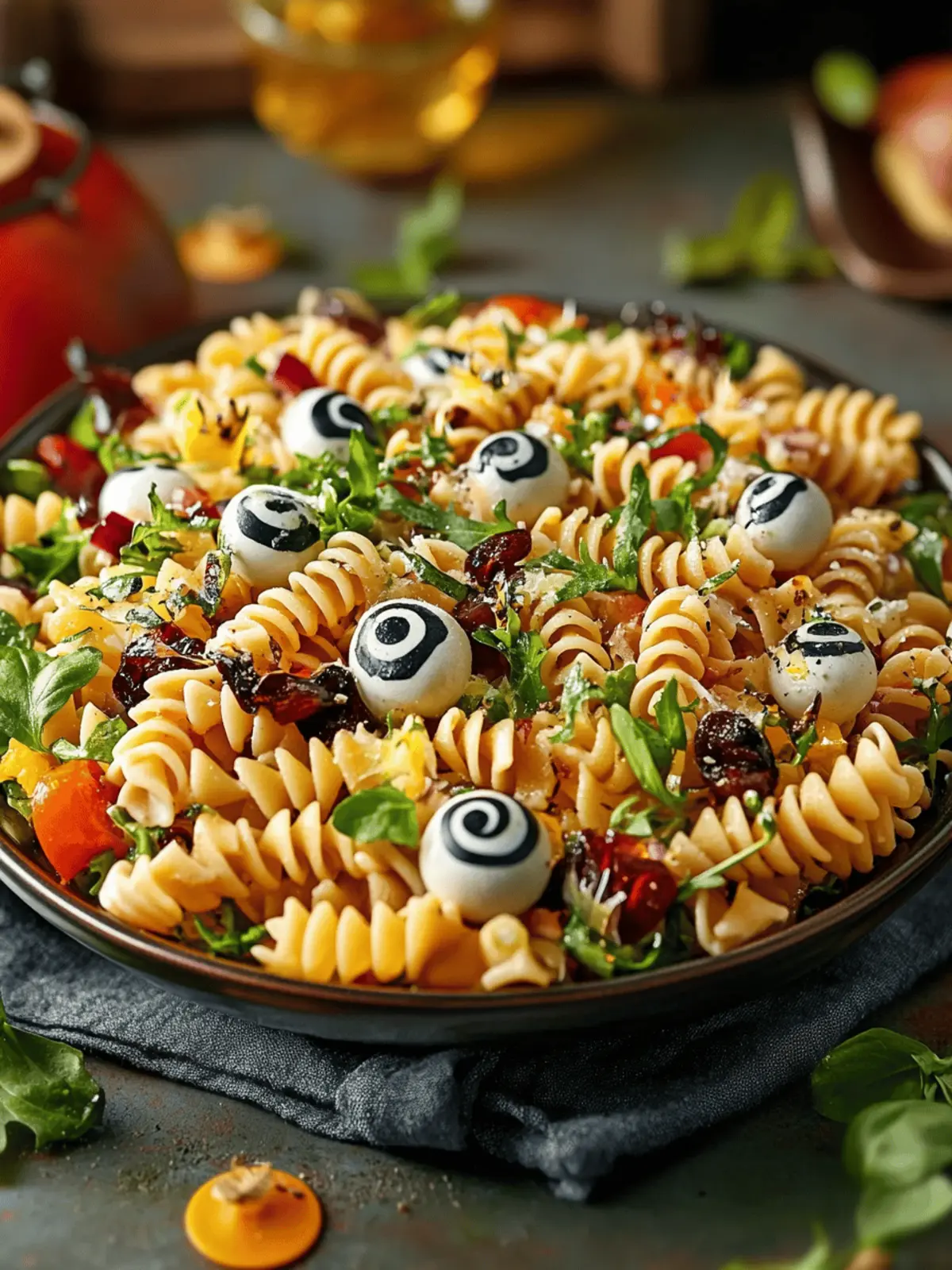 Eyeball Pasta Salad