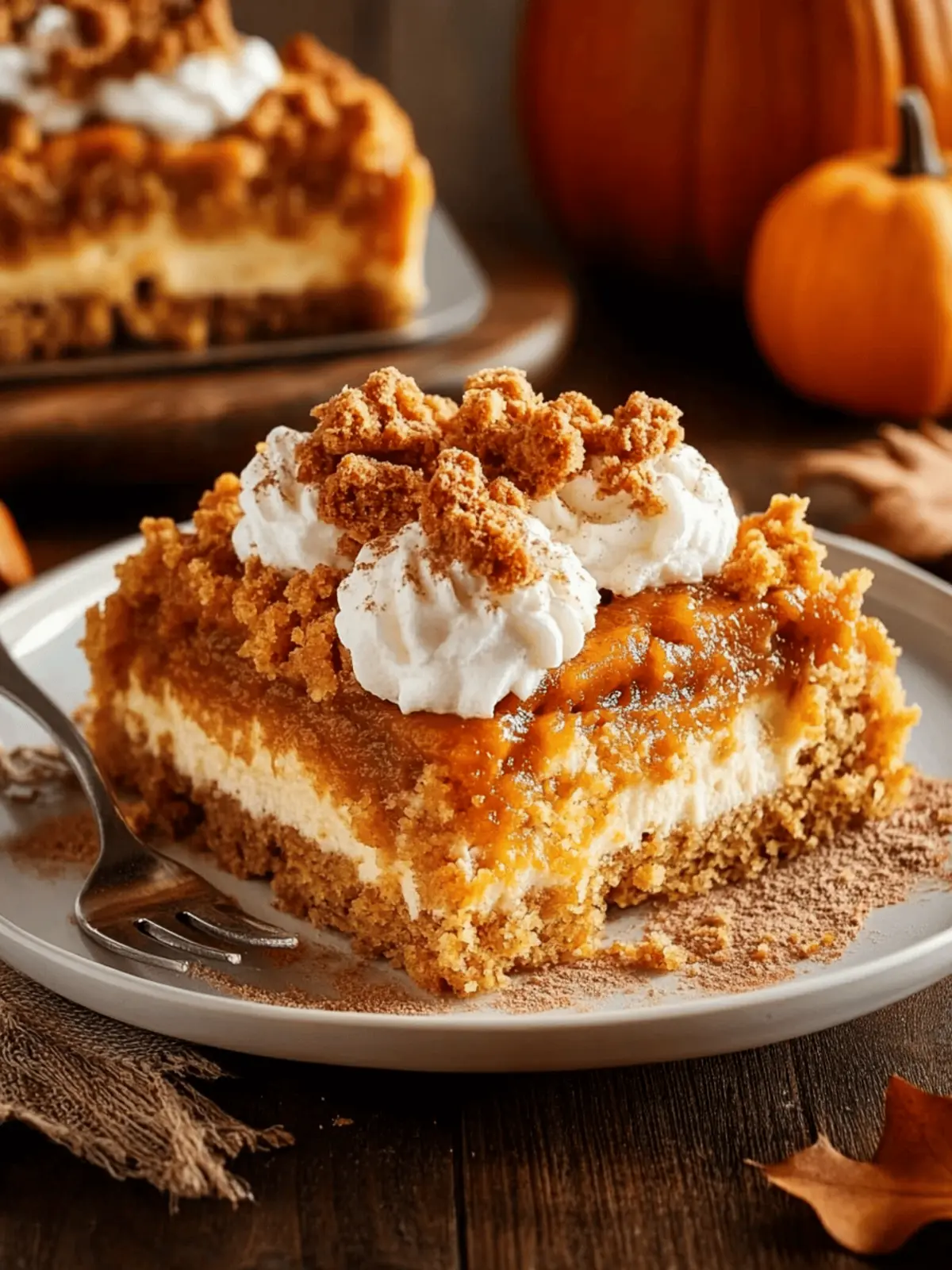 Pumpkin Dump Cake