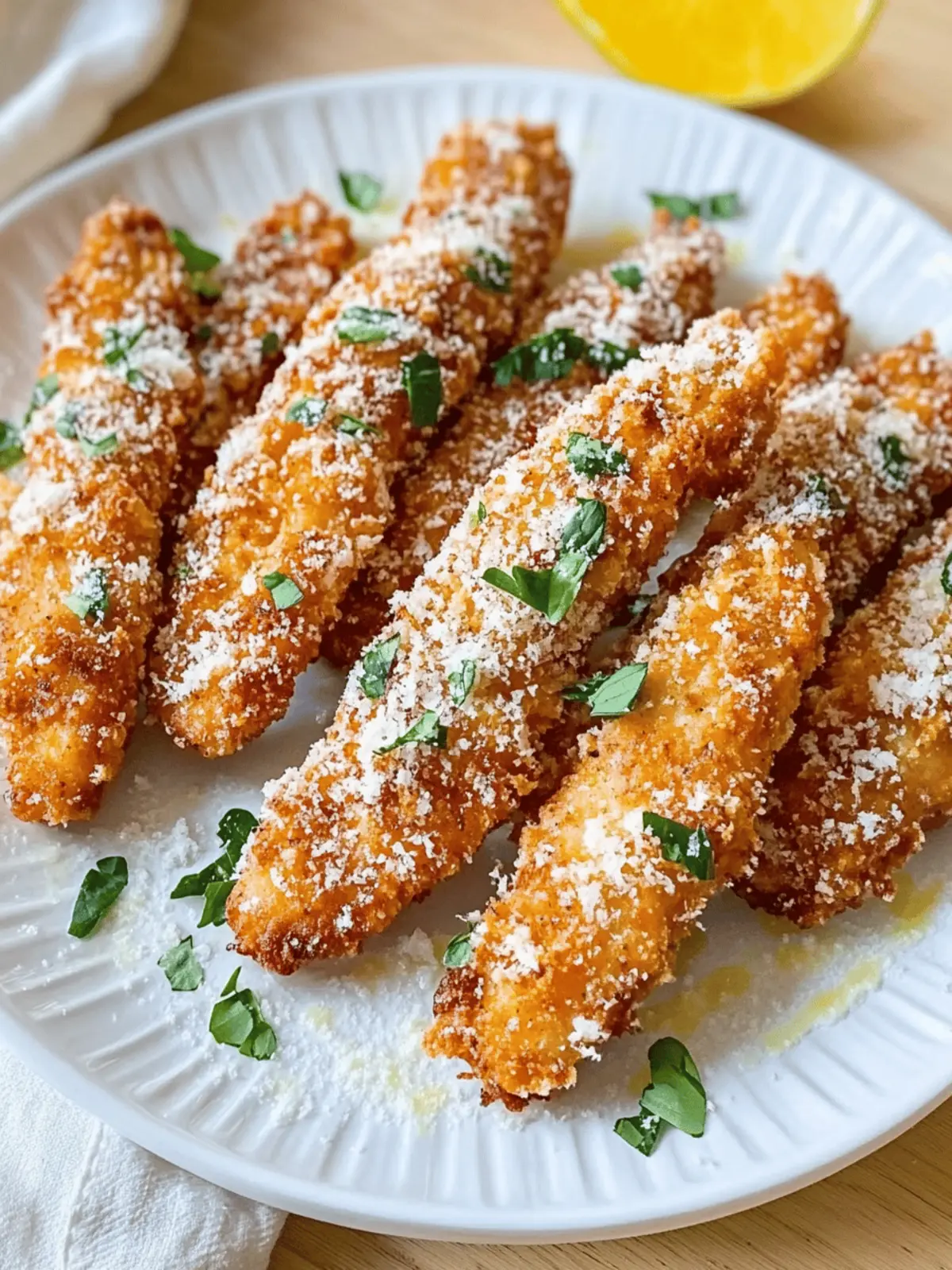 Garlic Parmesan Chicken Tenders