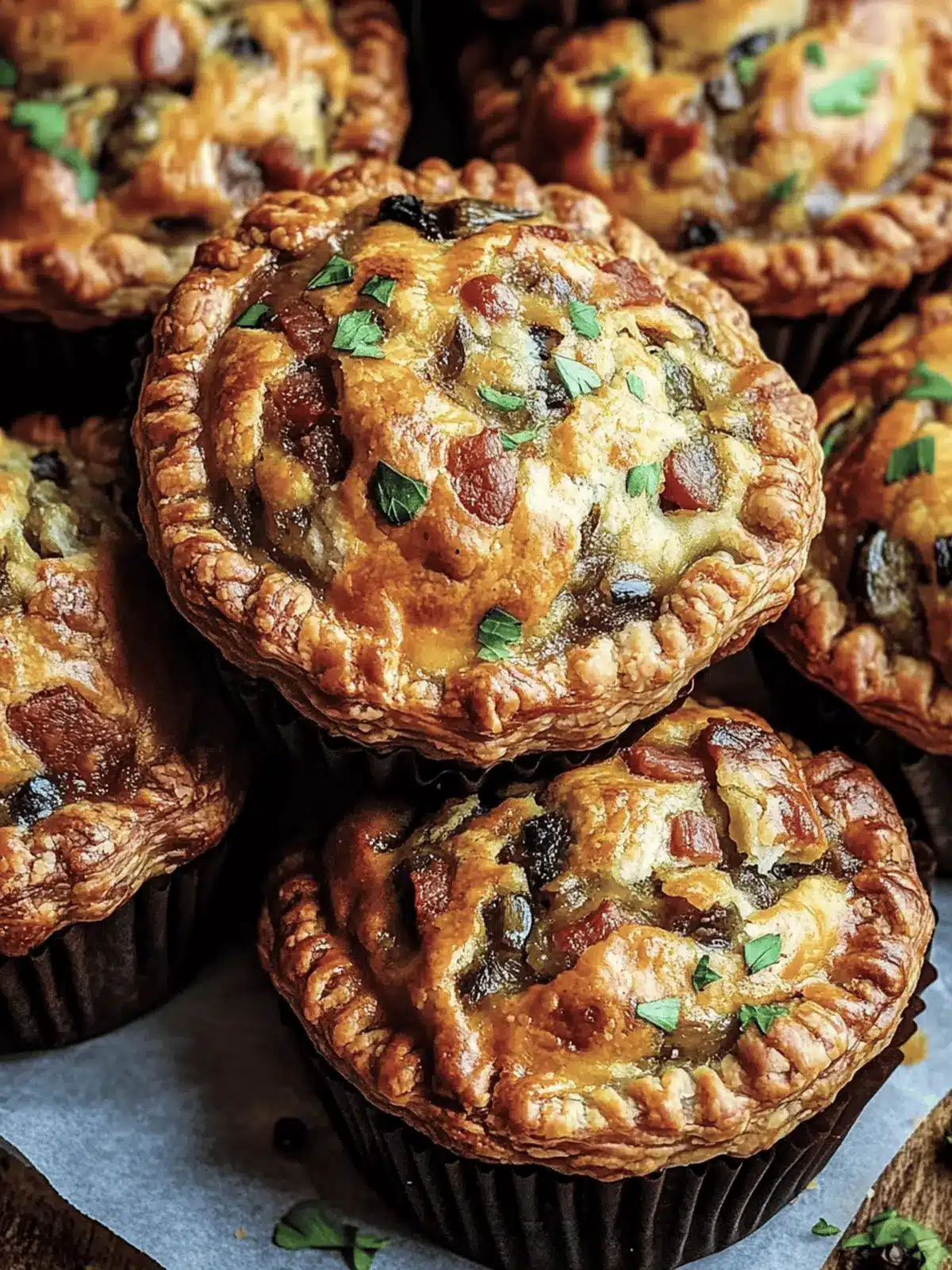 Breakfast Hand Pies Bacon Egg
