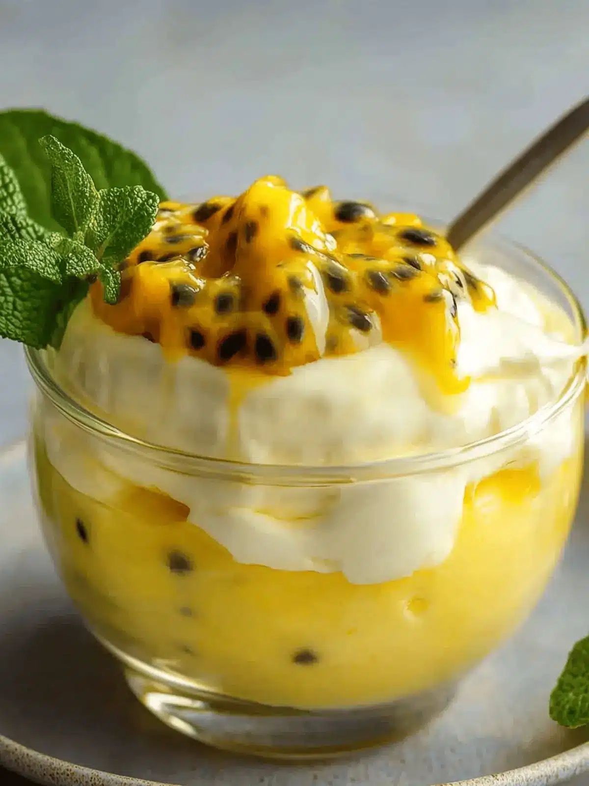 Passion Fruit Mousse