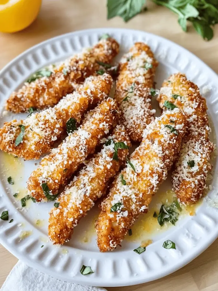 Garlic Parmesan Chicken Tenders