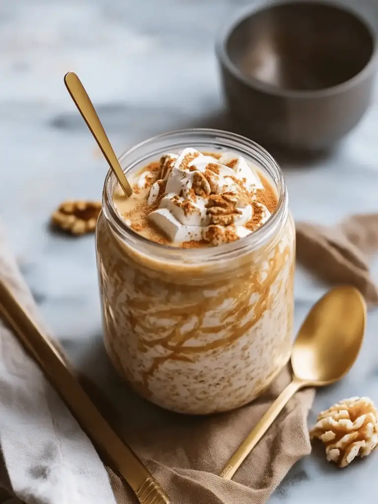 Pumpkin Spice Overnight Oats