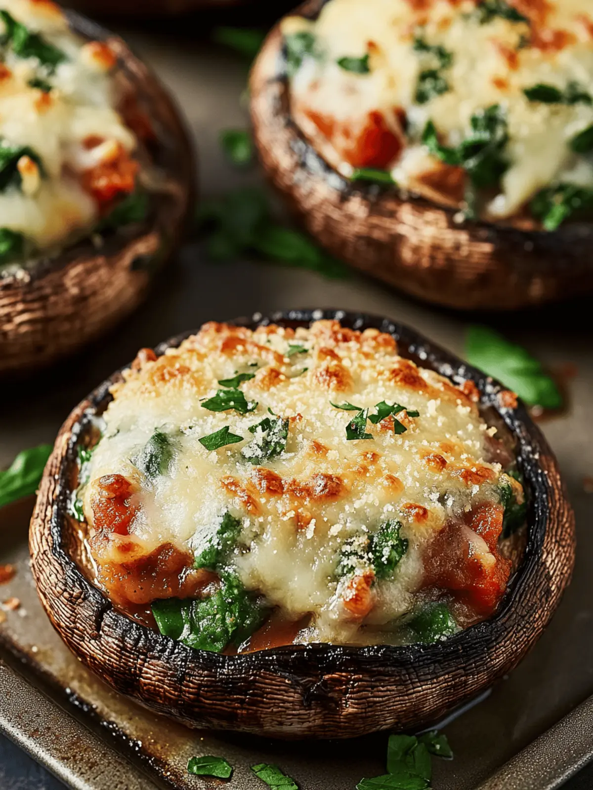 Stuffed Portobello Mushrooms