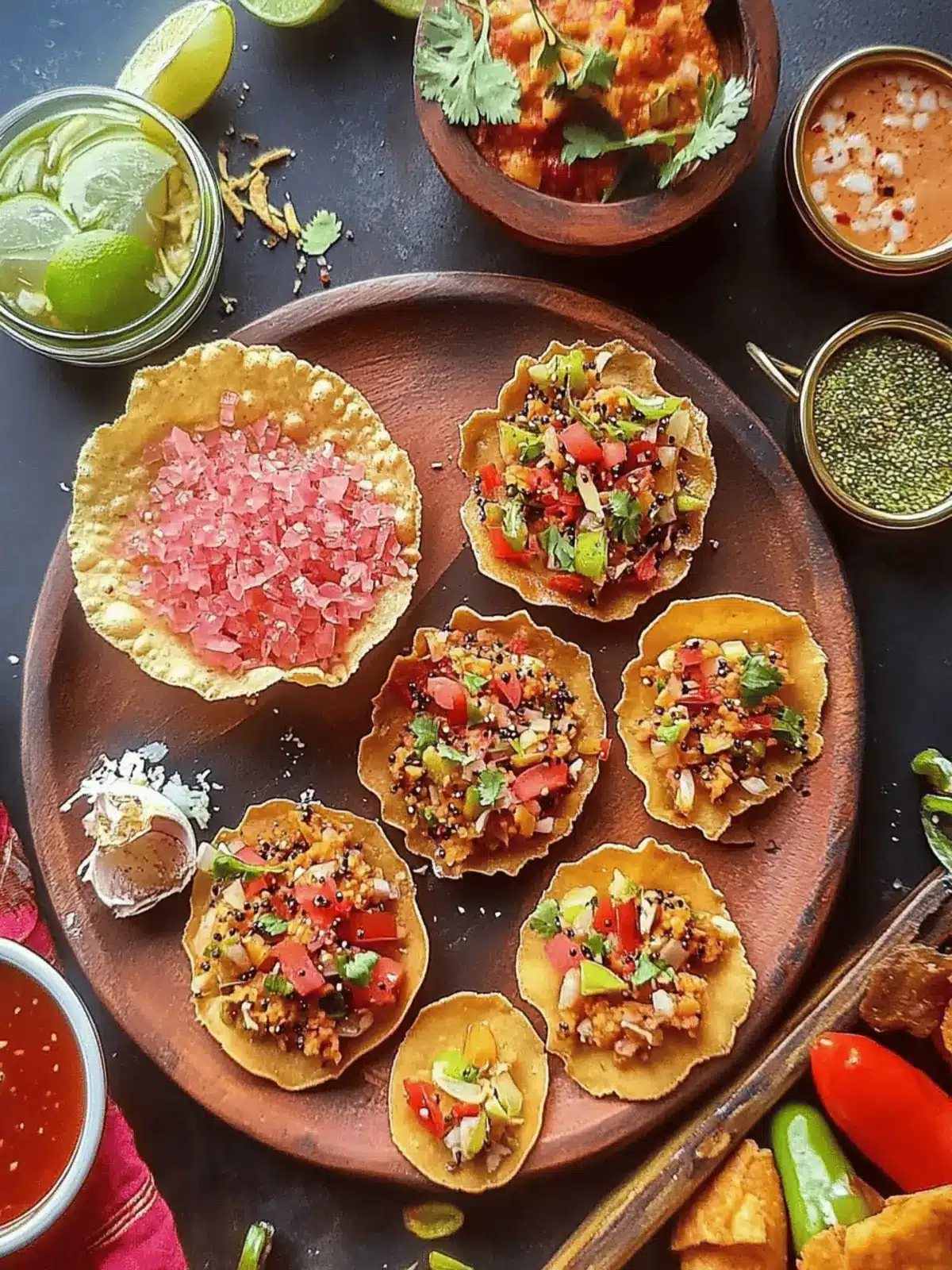 Masala Papad Platter