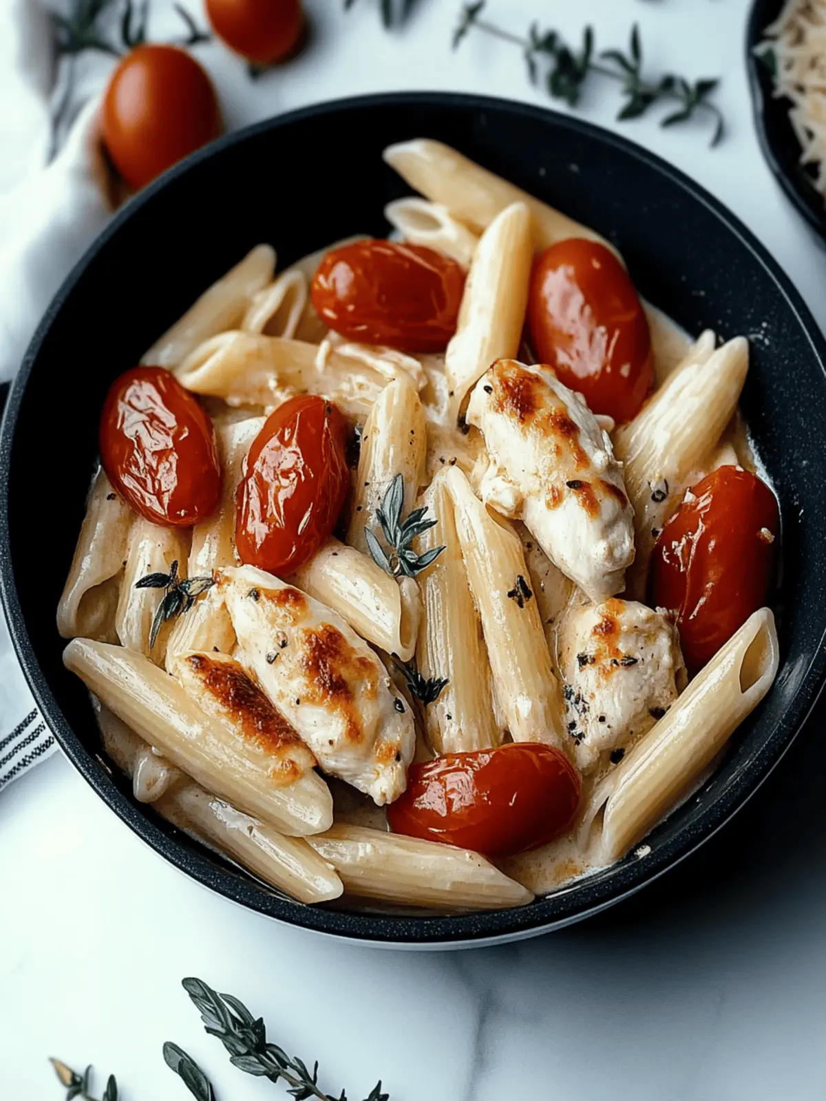 Chicken Mozzarella Pasta