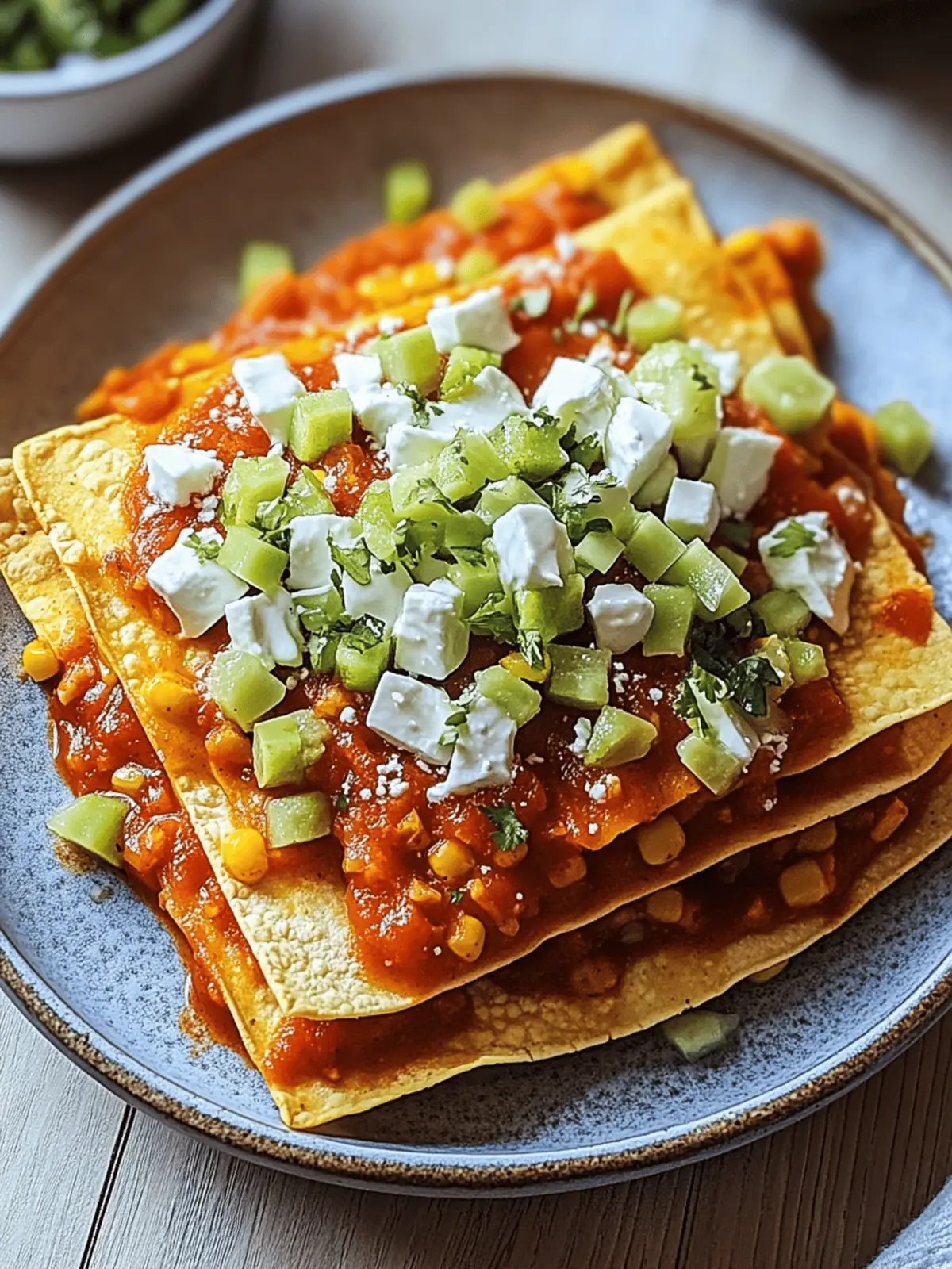 Sonoran Flat Enchiladas