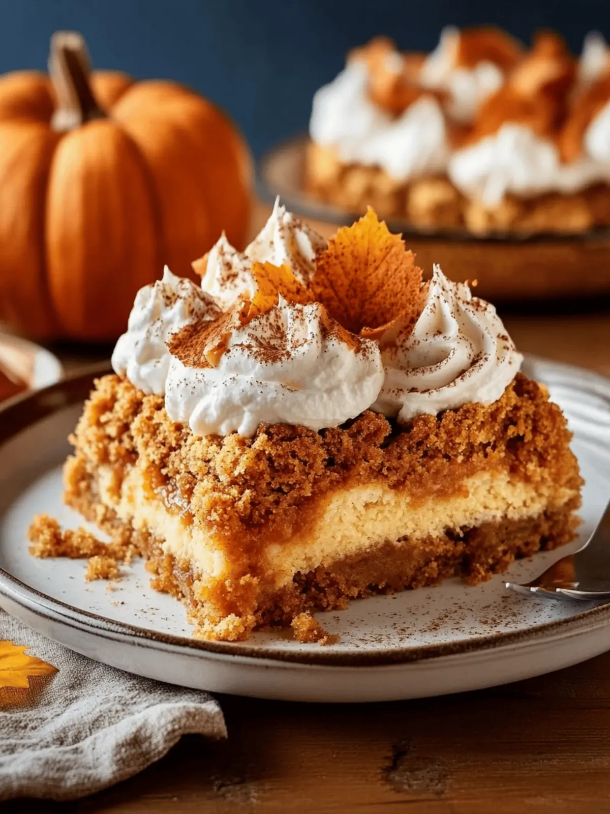 Pumpkin Dump Cake
