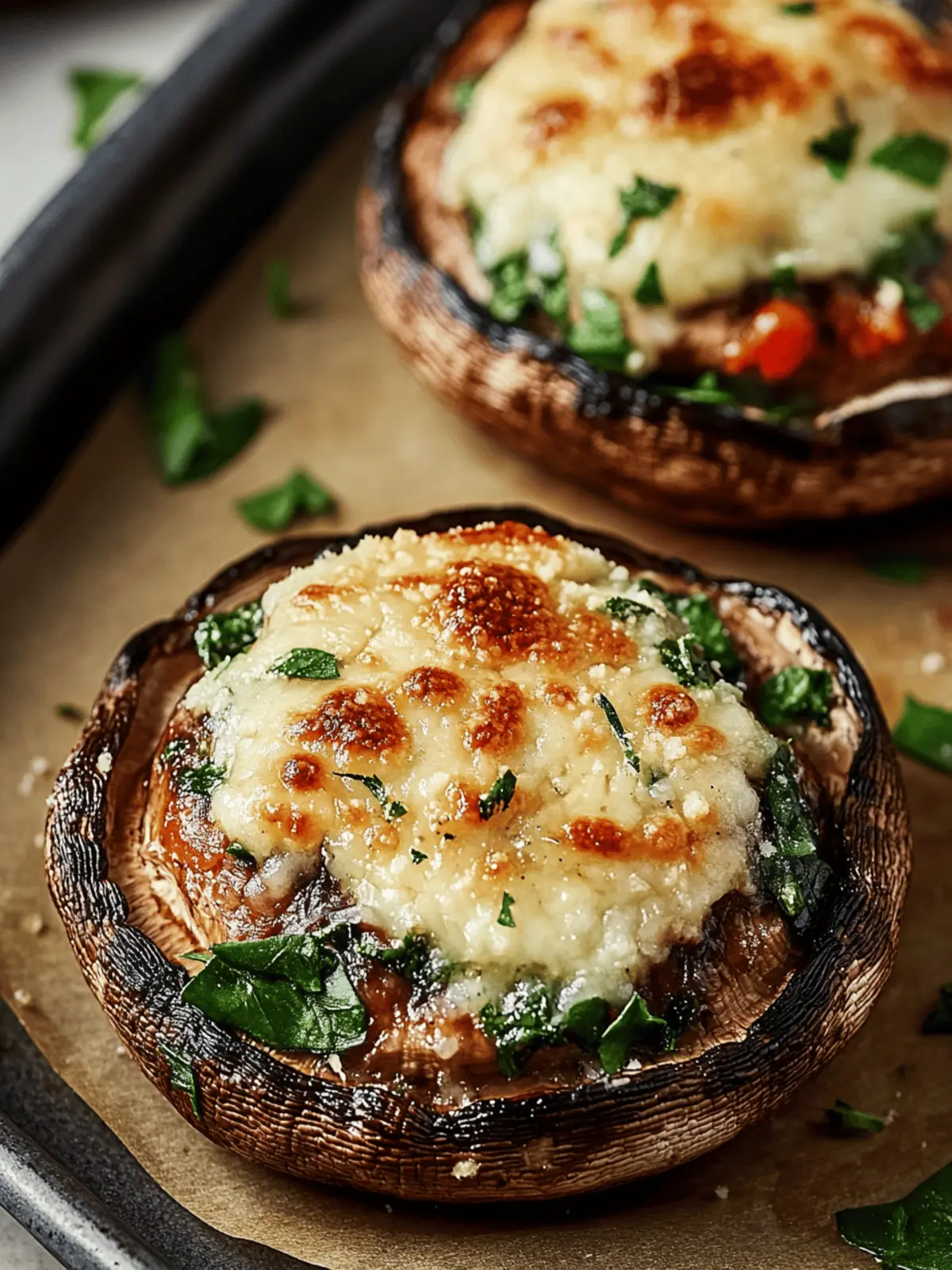 Stuffed Portobello Mushrooms