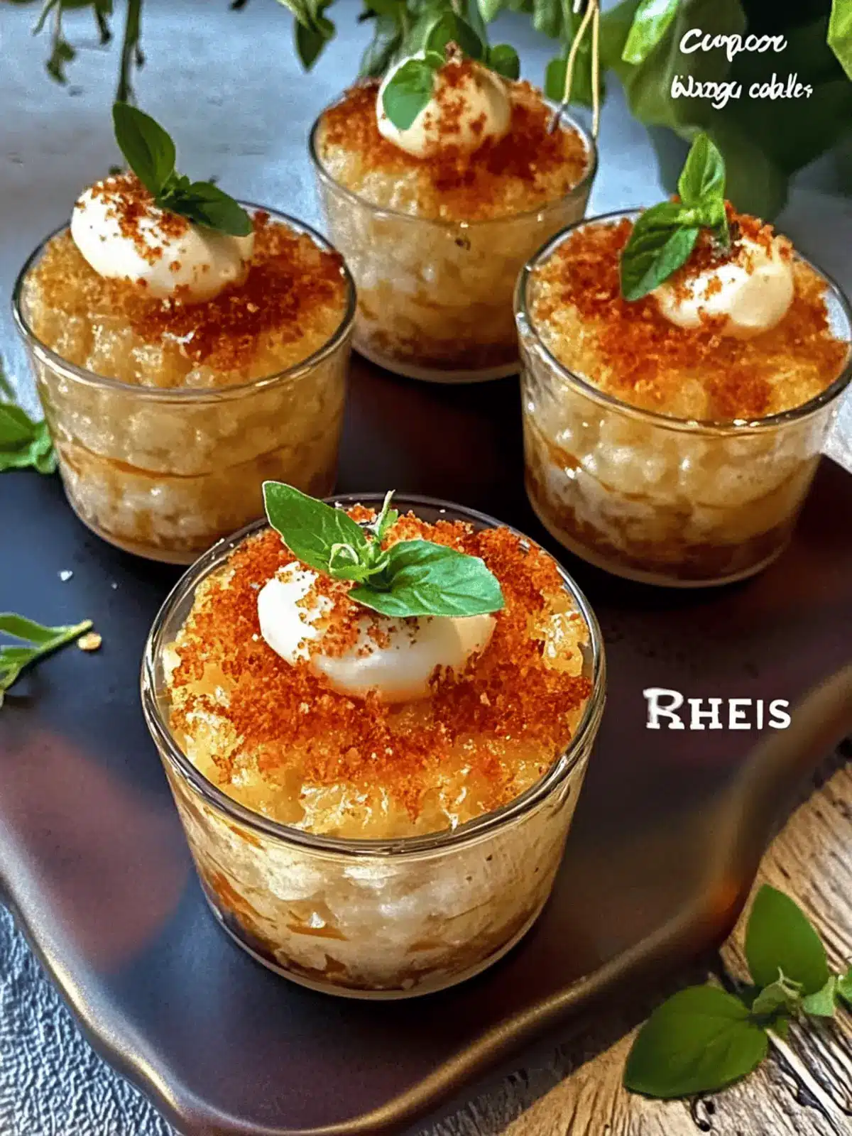 Arancini Risotto Cups