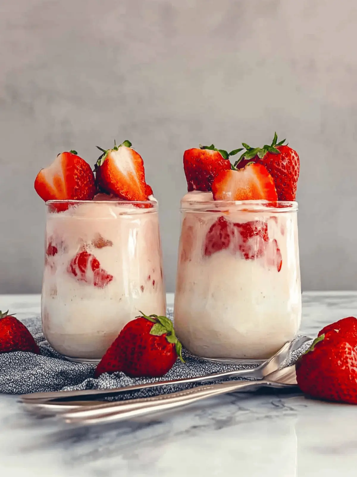 Fresas con Crema