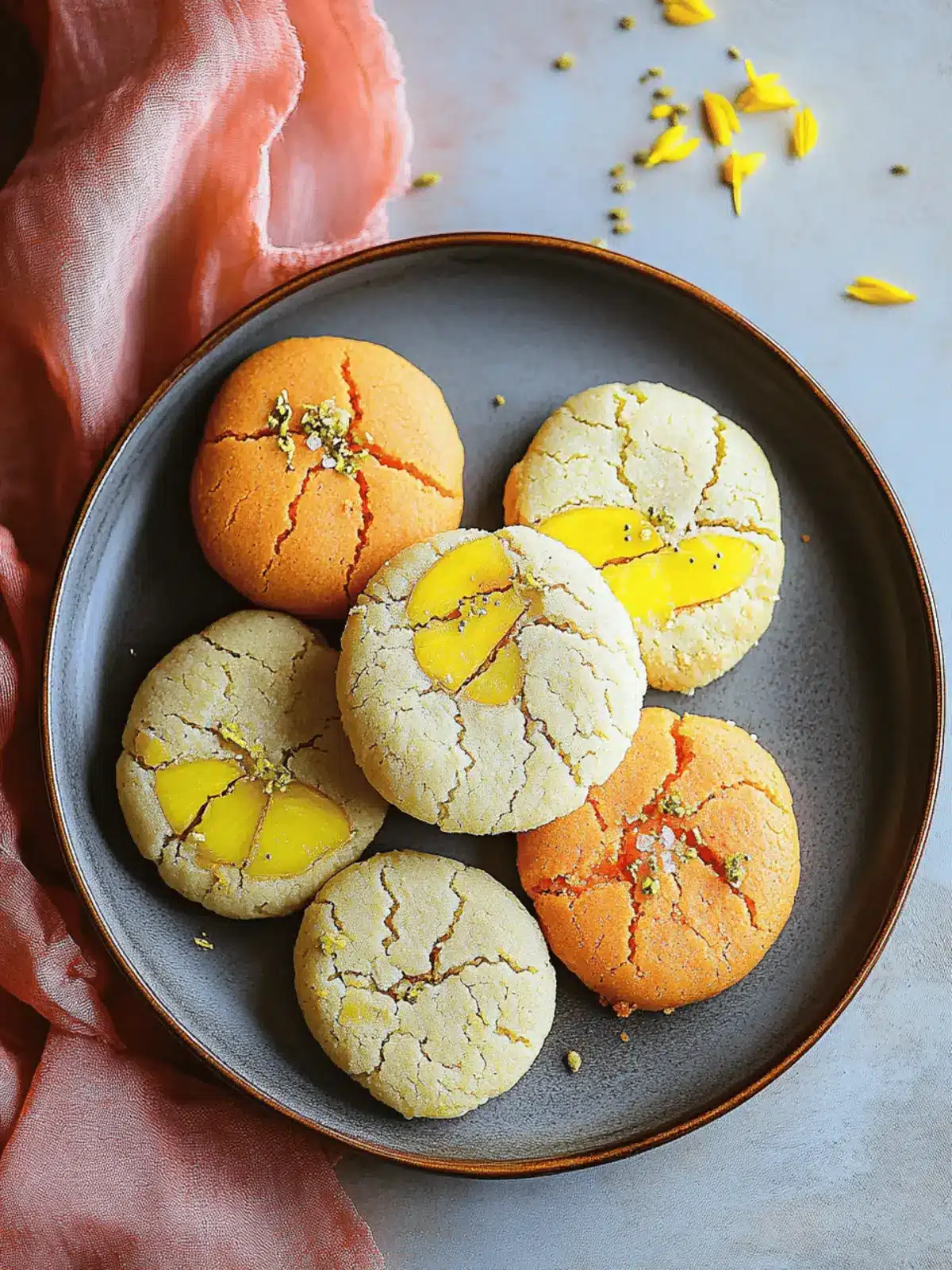 MANGO KESAR SHRIKHAND COOKIE