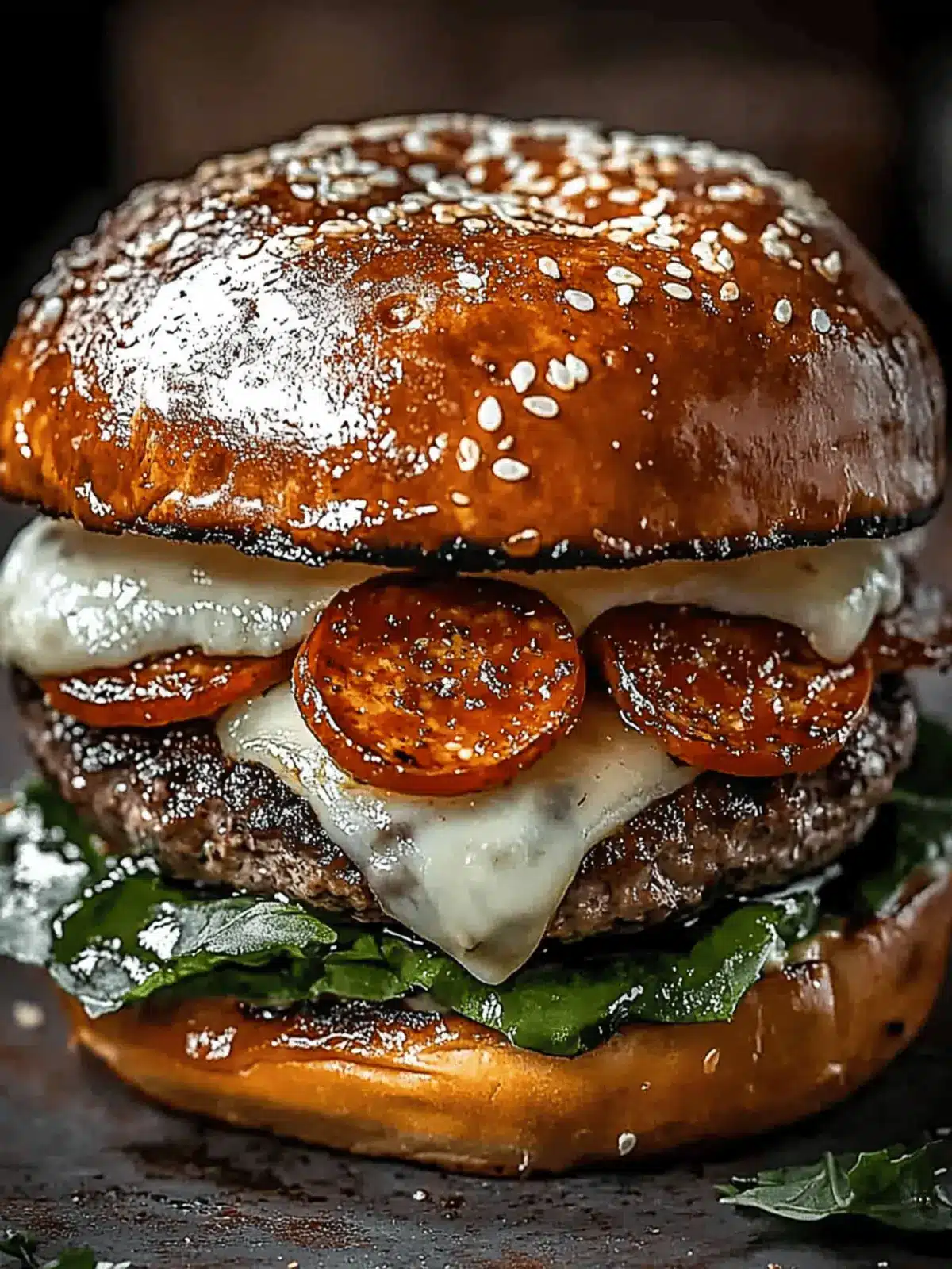 Easy Pizza Burgers