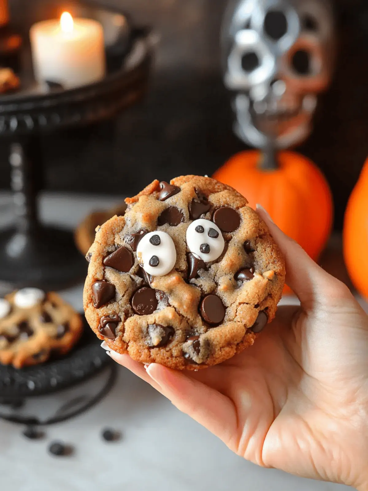 Halloween Chocolate Chip Cookies