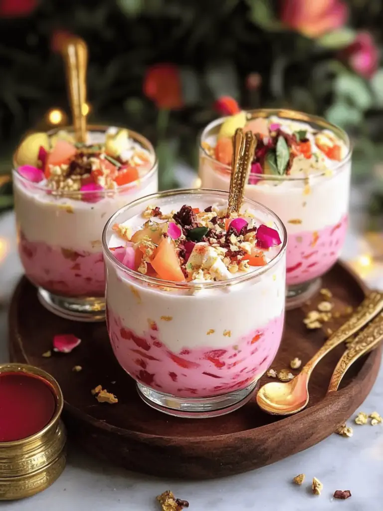 Rose Rasmalai Falooda