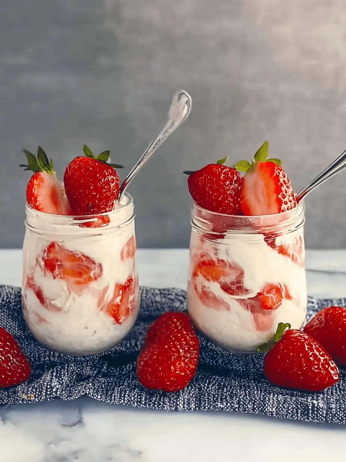 Fresas con Crema