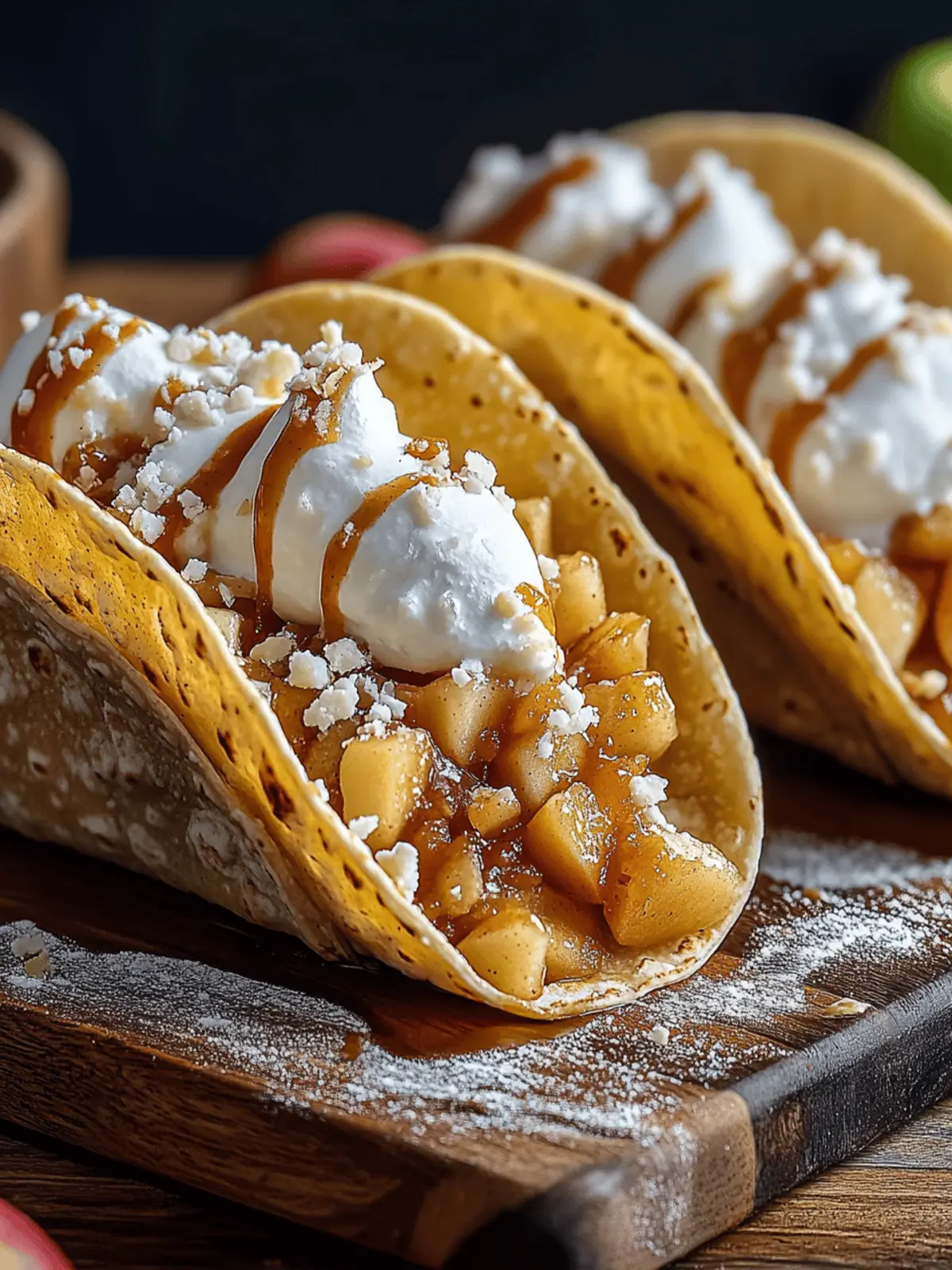 Apple Pie Tacos