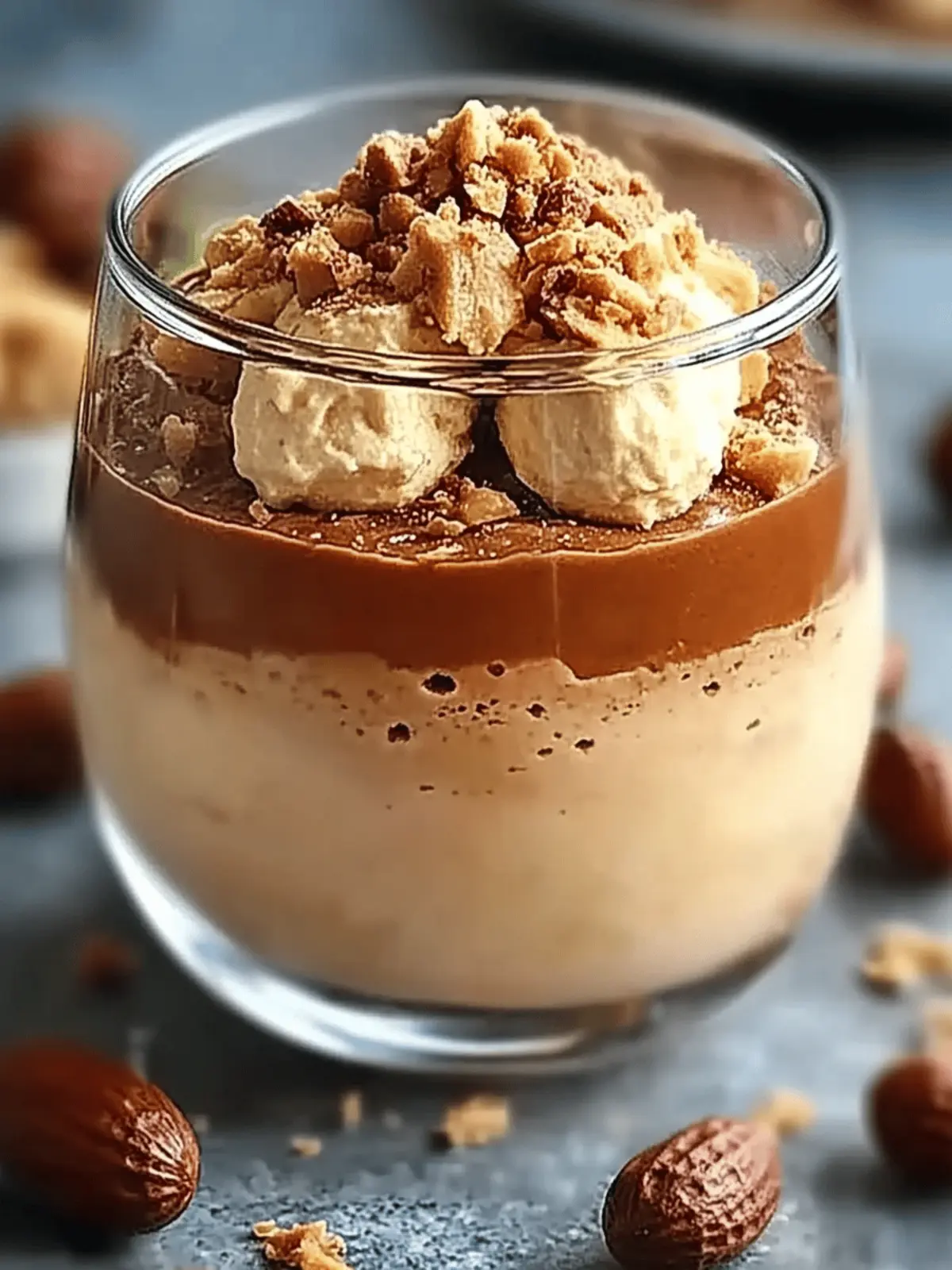 Cottage Cheese Peanut Butter Mousse
