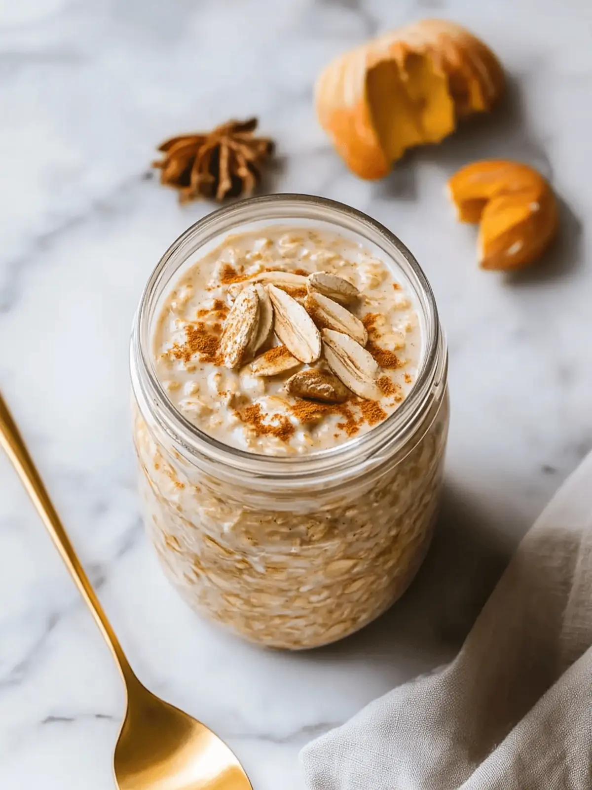 Pumpkin Spice Overnight Oats