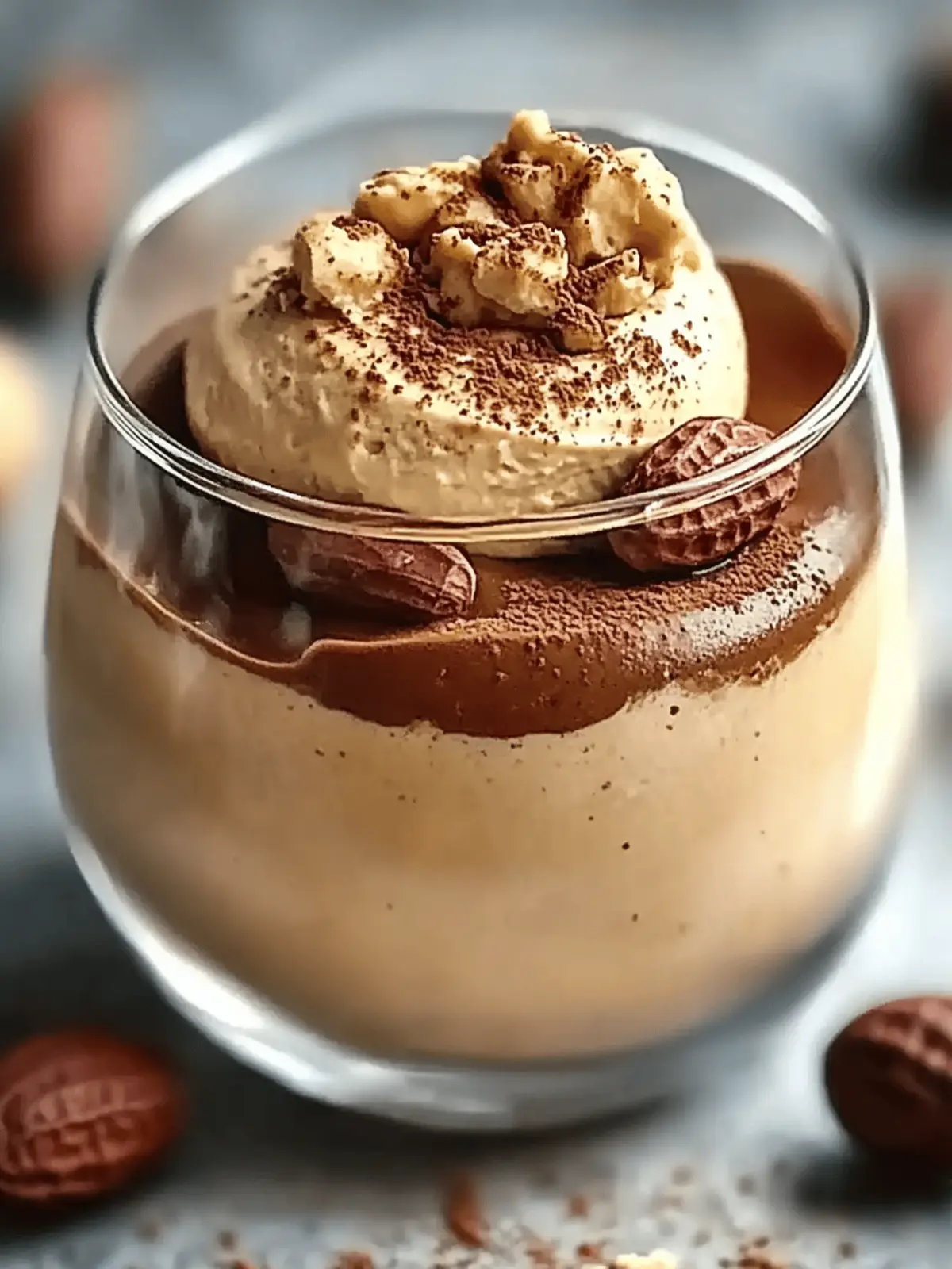 Cottage Cheese Peanut Butter Mousse