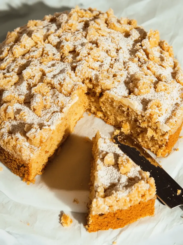 Pumpkin Spice Coffee Cake