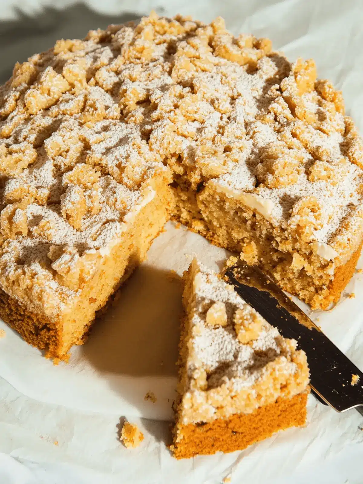 Pumpkin Spice Coffee Cake