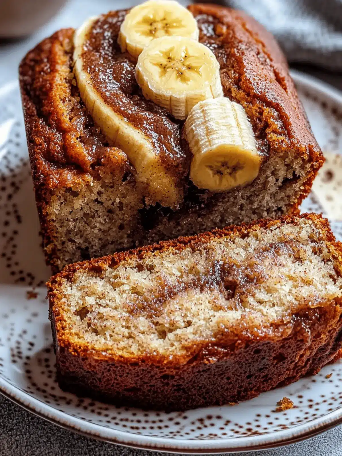 Best Cinnamon Swirl Banana Bread