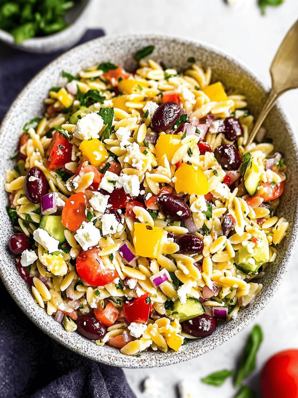 Greek Orzo Salad