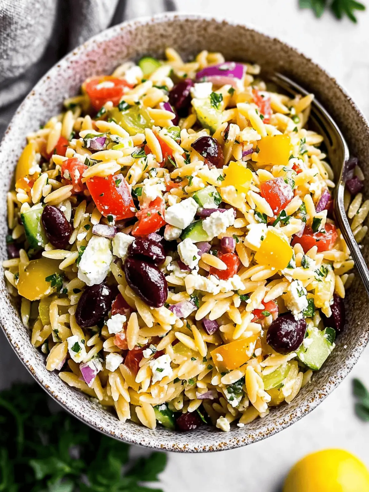 Greek Orzo Salad