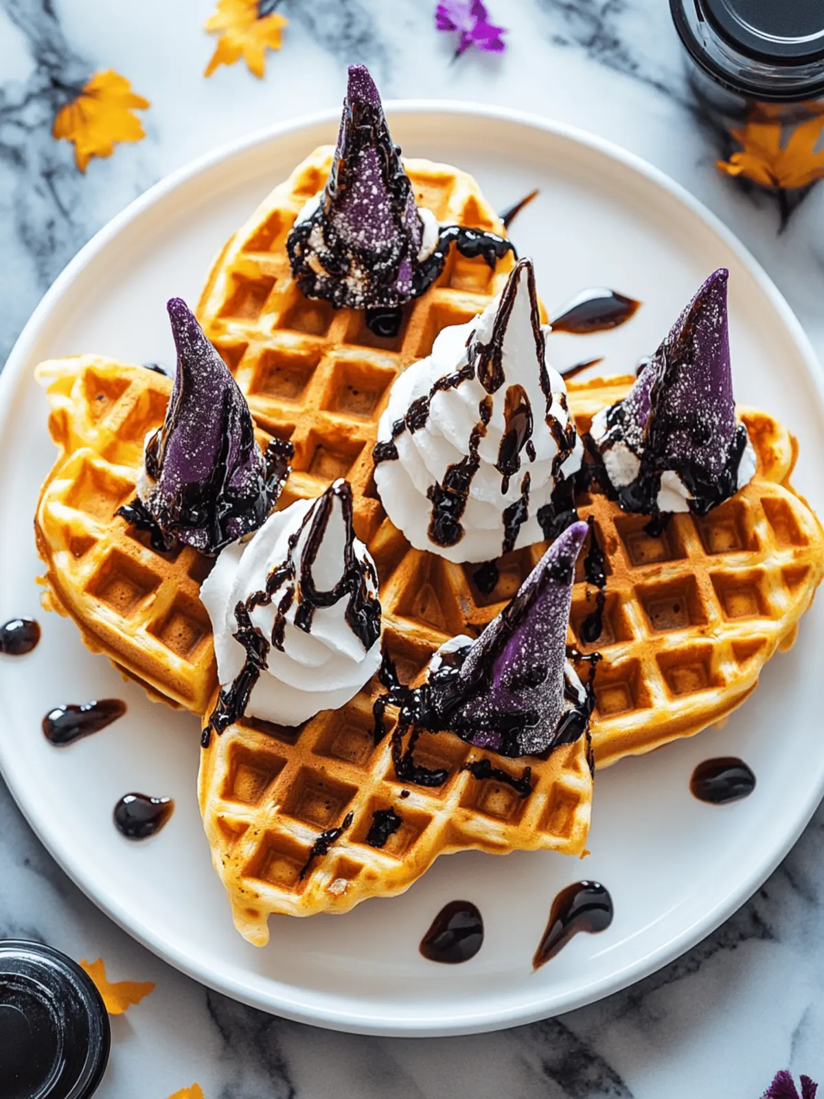 Witch Hat Waffles