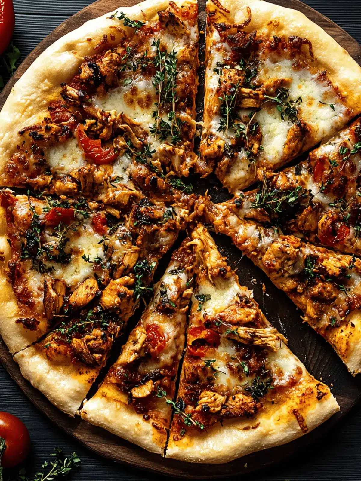 Jamaican Jerk Chicken Pizza