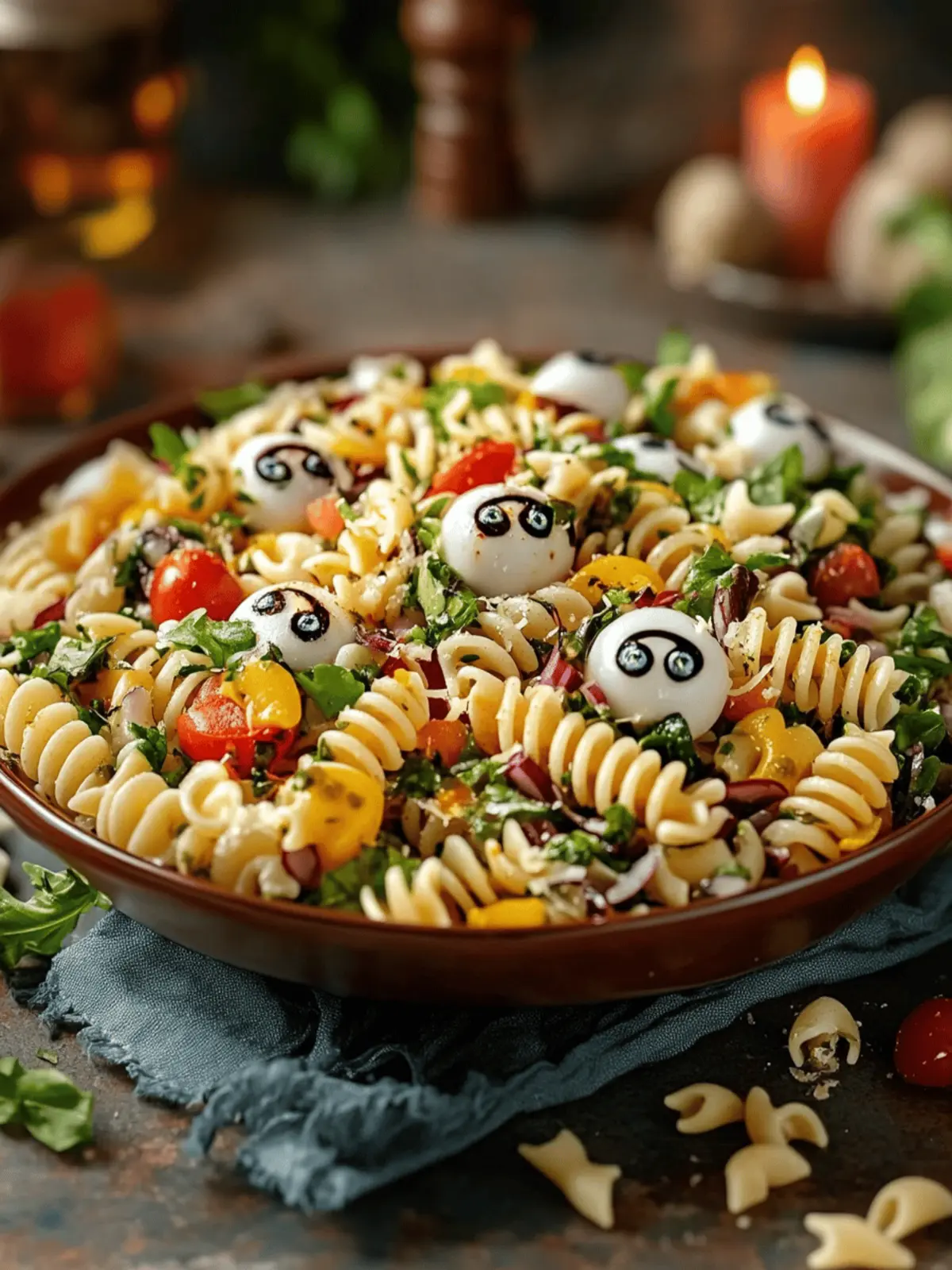 Eyeball Pasta Salad