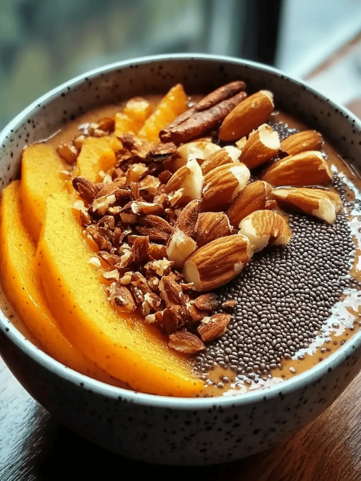 Pumpkin Spice Chia Bowl