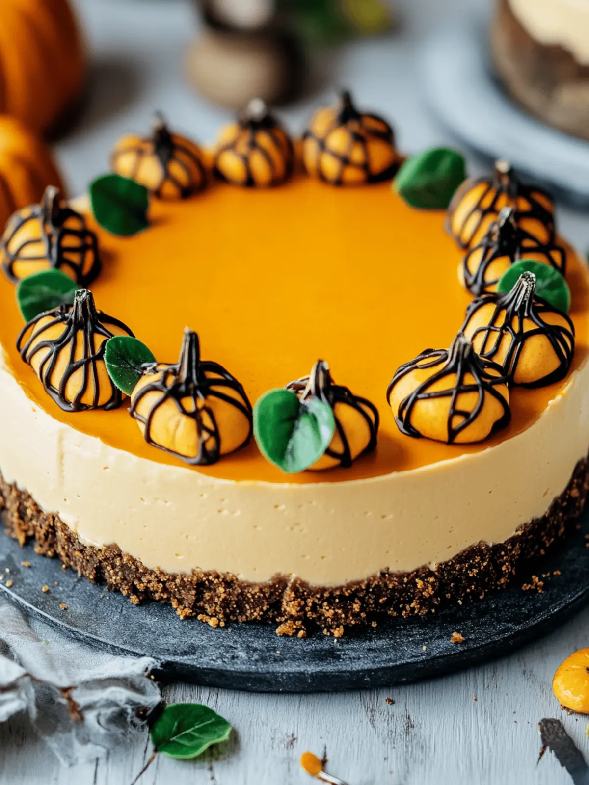 Pumpkin Patch Cheesecake