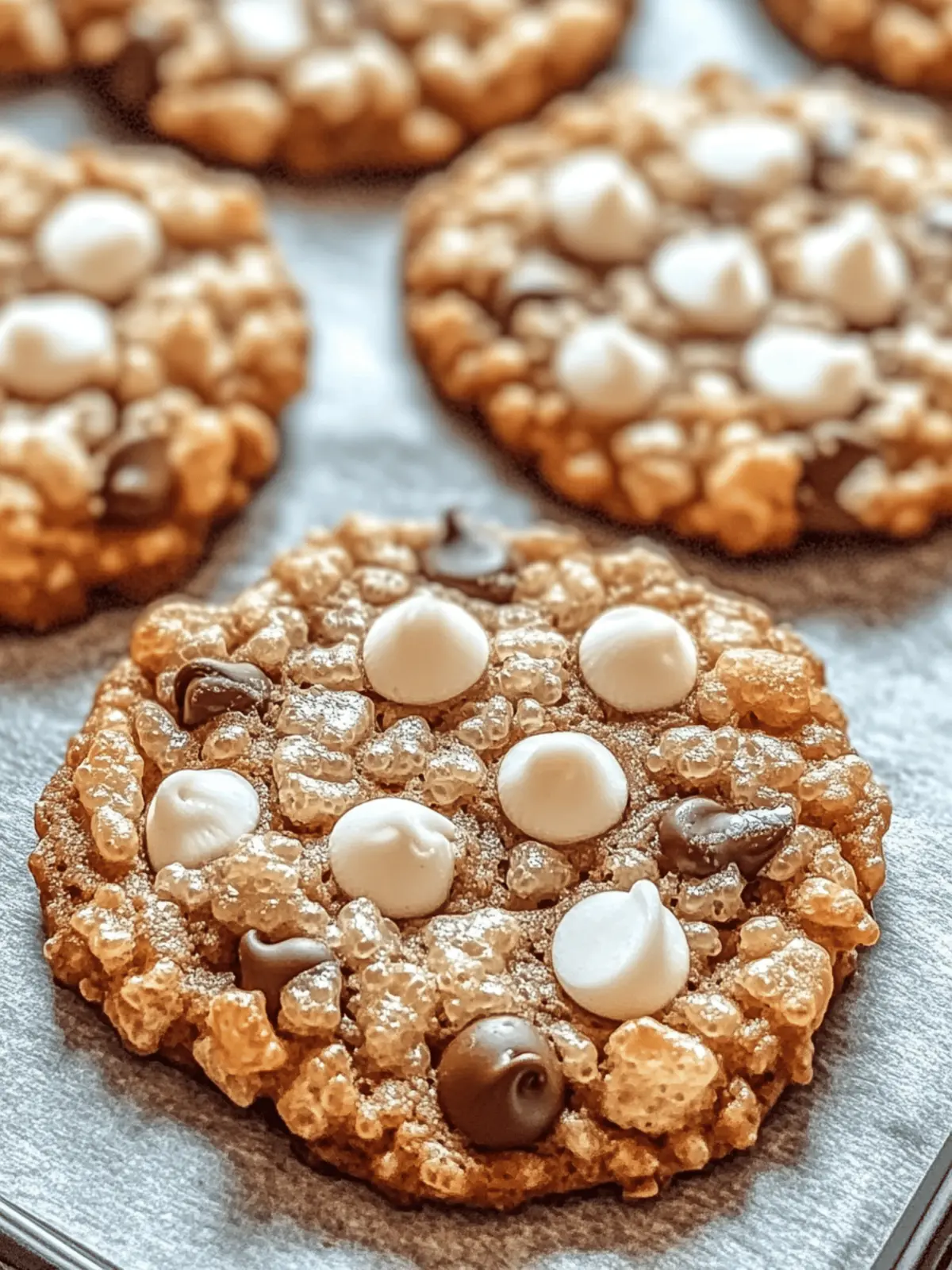 Chocolate Chip Rice Krispie Cookies
