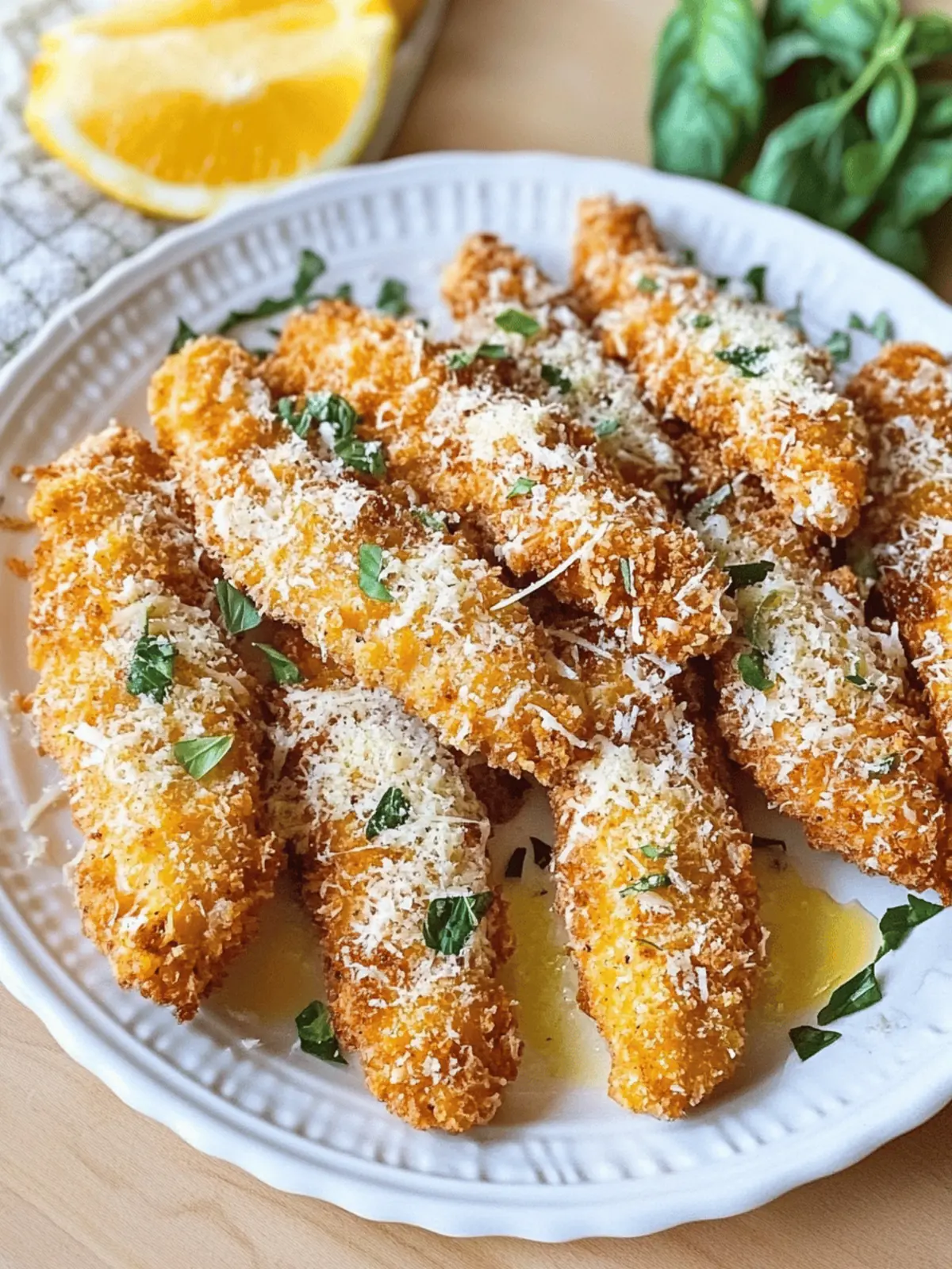 Garlic Parmesan Chicken Tenders