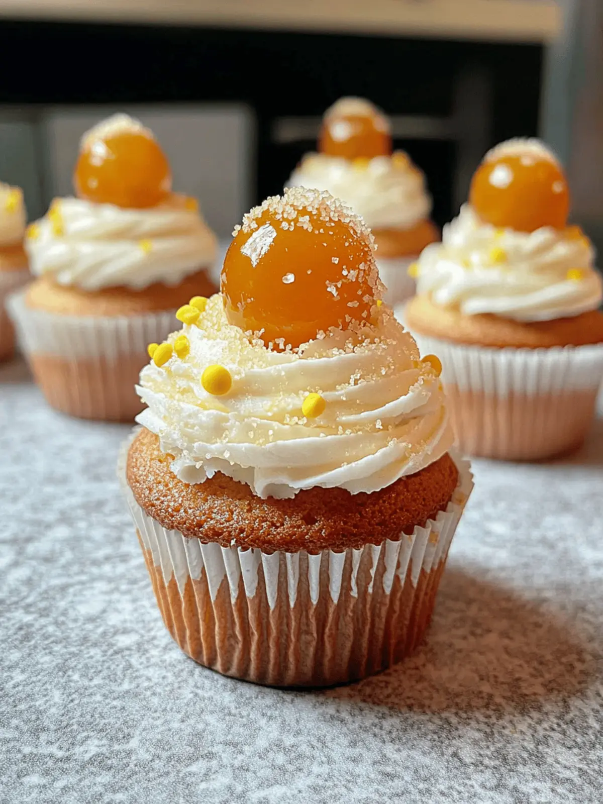 Gulab Jamun Cupcakes