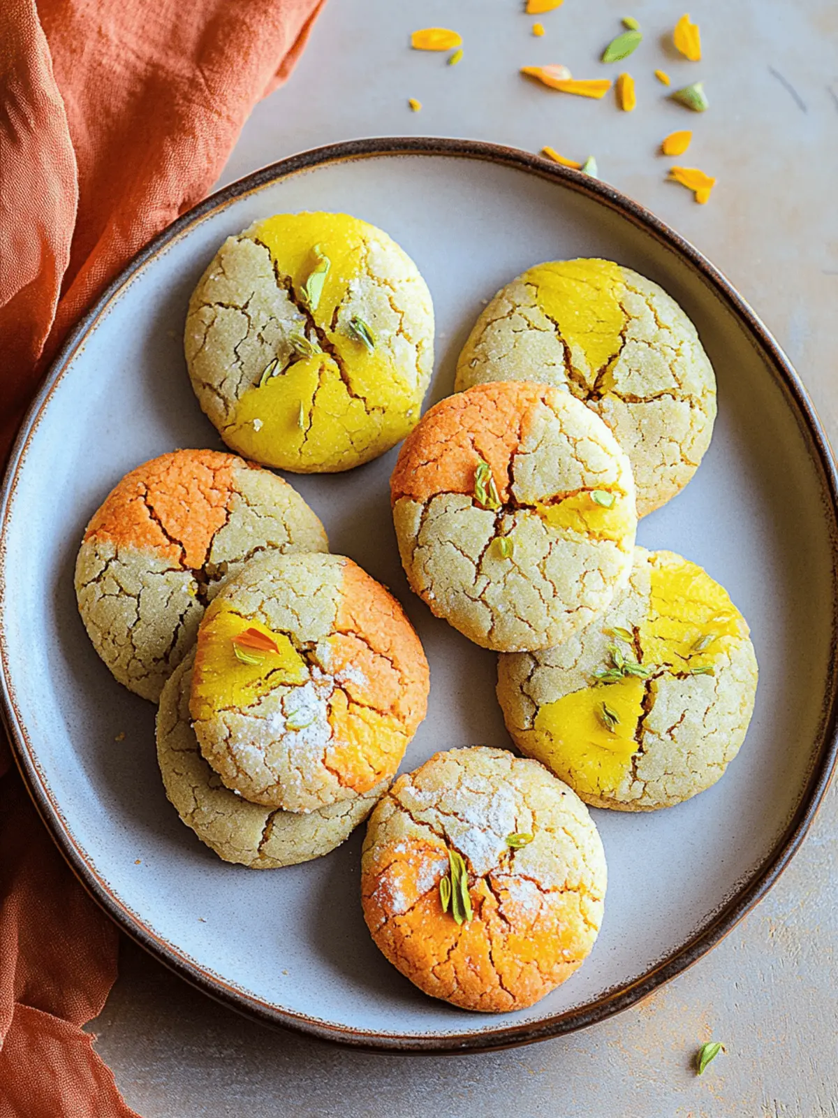 MANGO KESAR SHRIKHAND COOKIE
