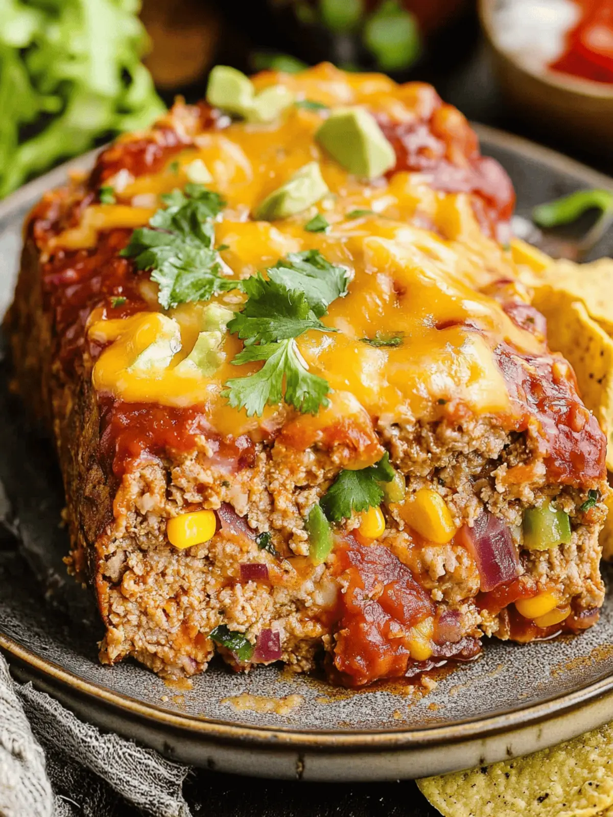 Mexican Taco Meatloaf
