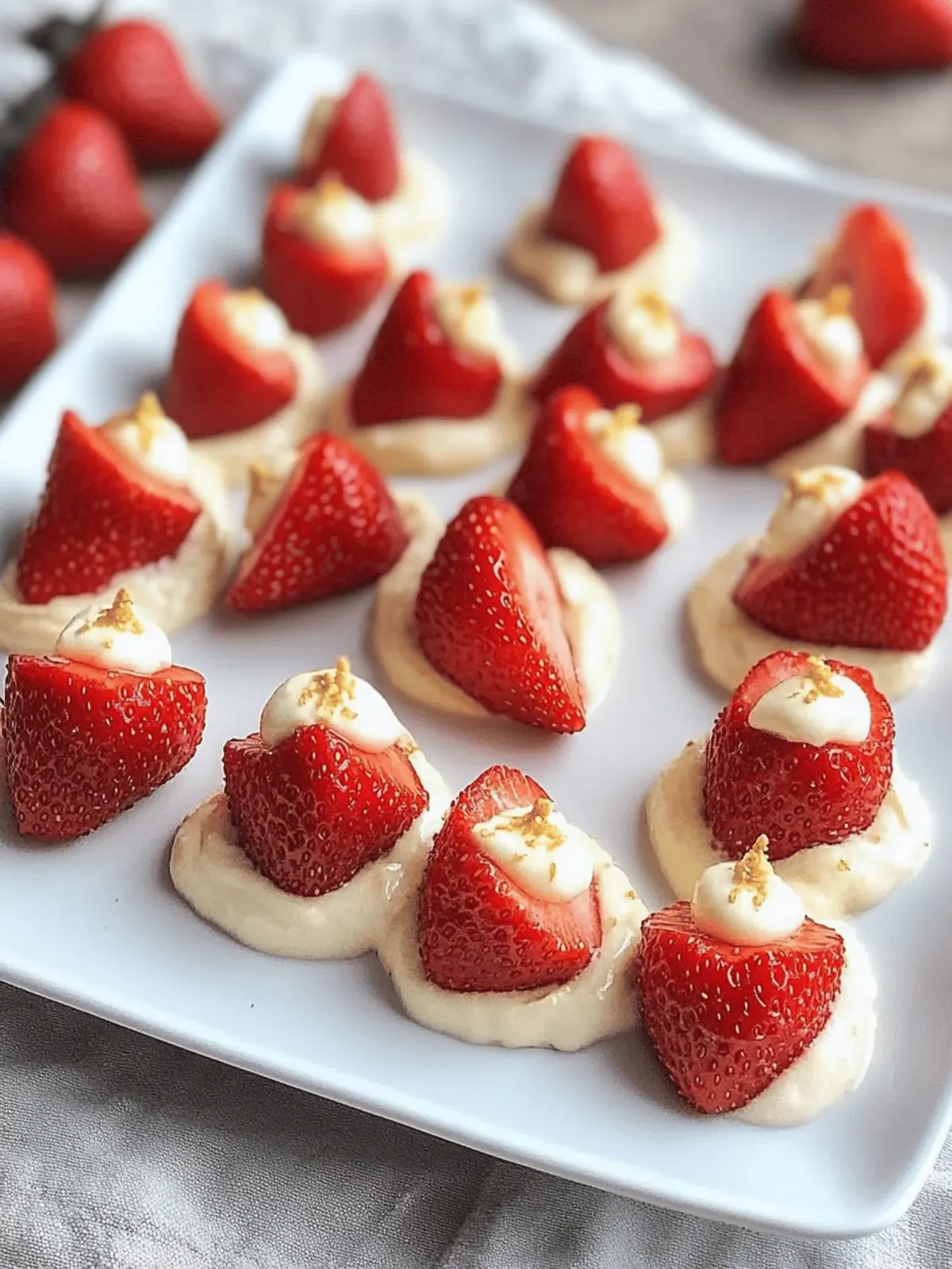 Deviled Strawberries