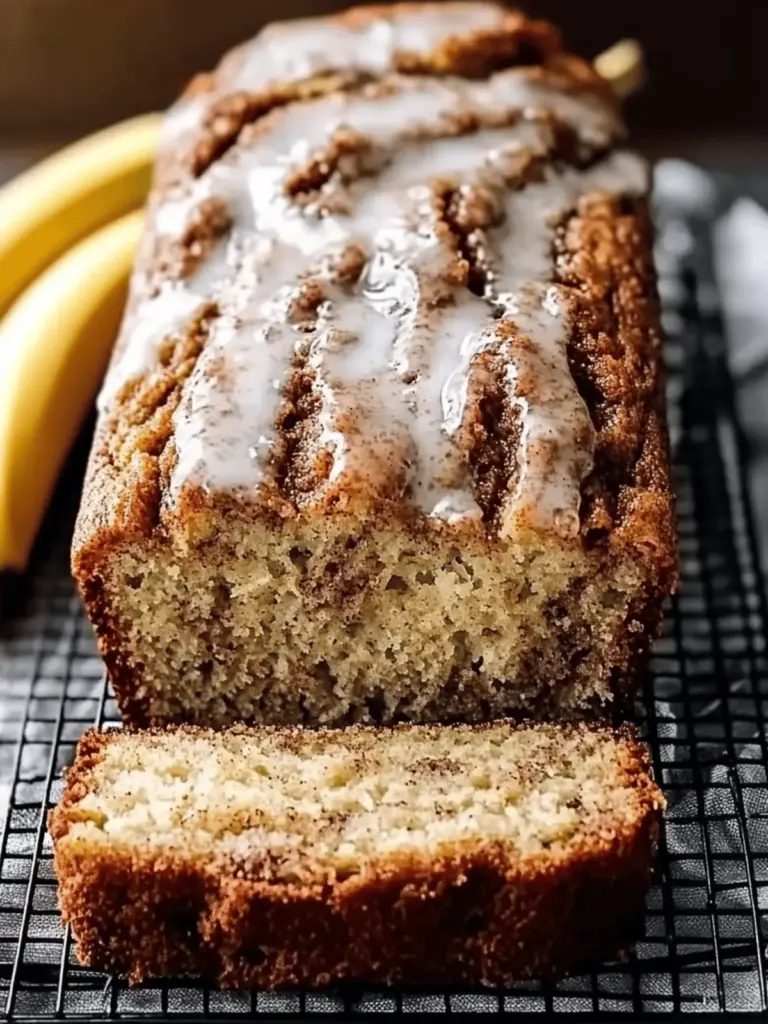 Homemade Cinnamon Swirl Banana Bread
