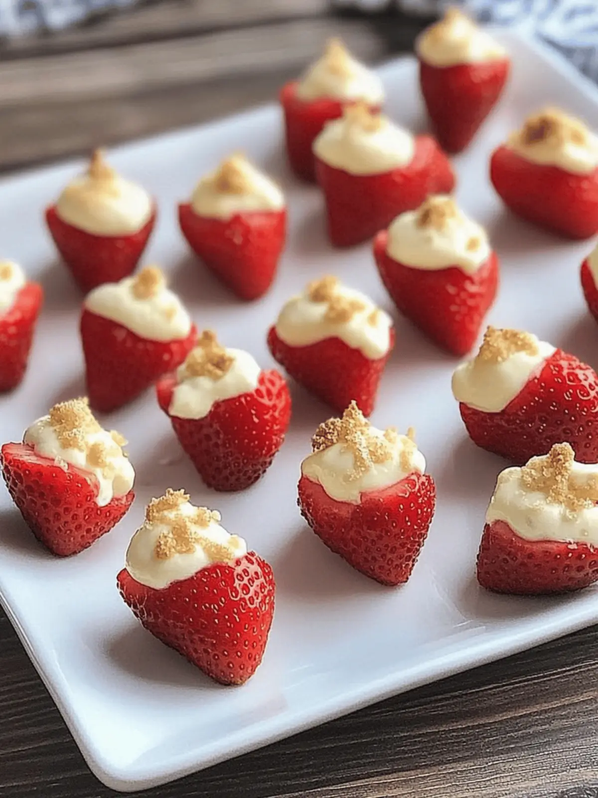 Deviled Strawberries