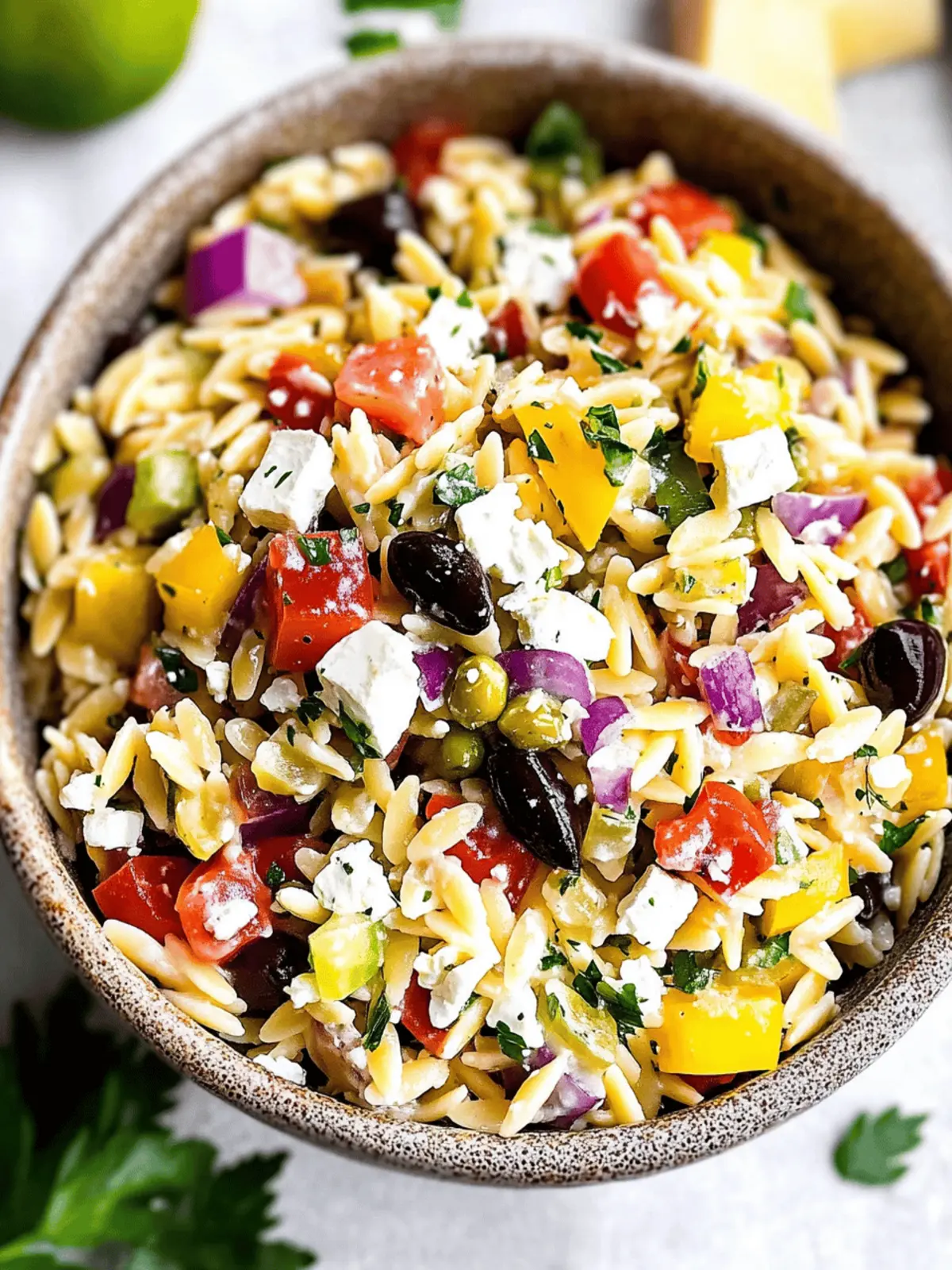 Greek Orzo Salad