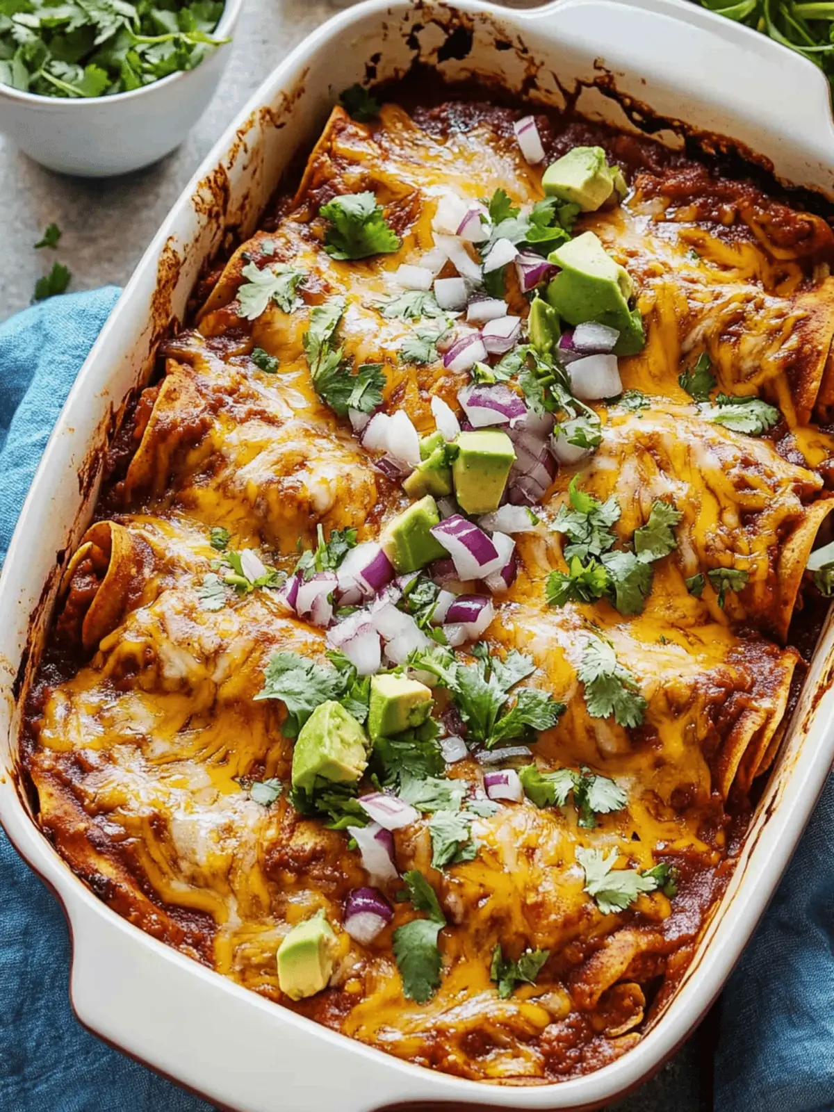 Vegetarian Enchilada Casserole