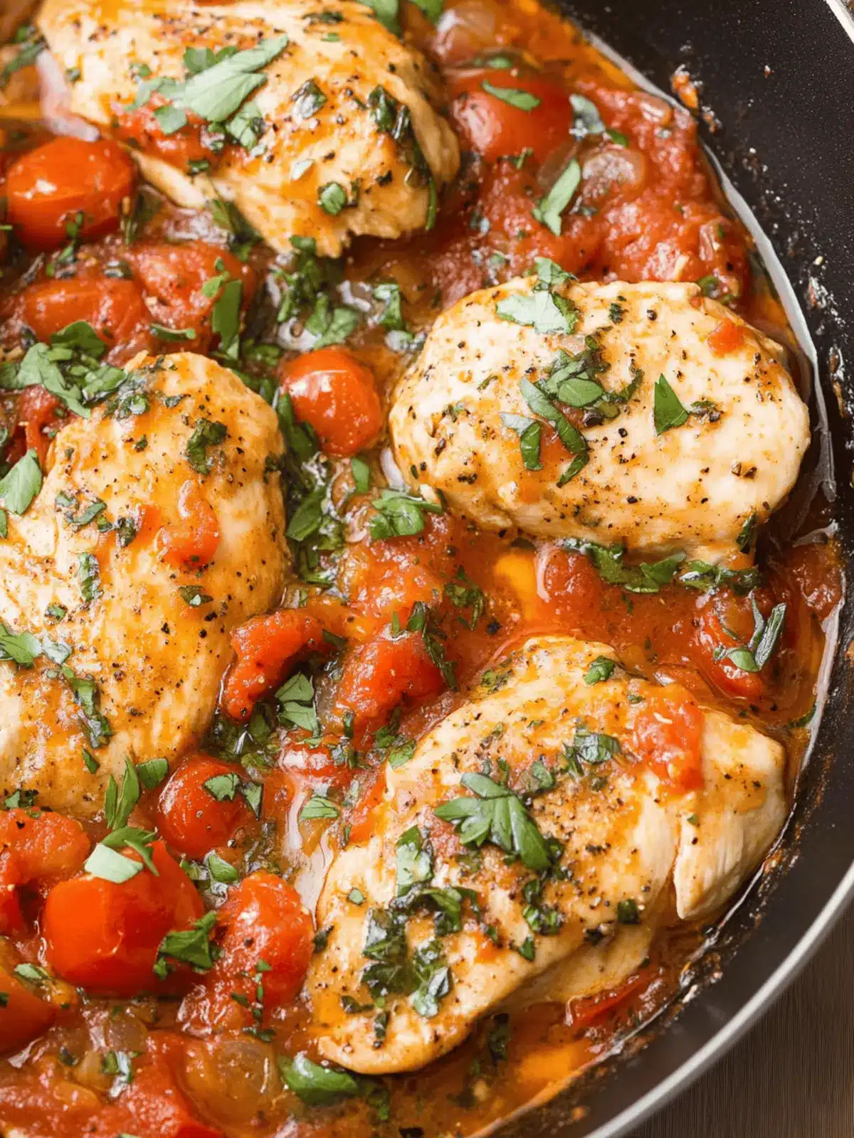 Chicken Pomodoro Skillet