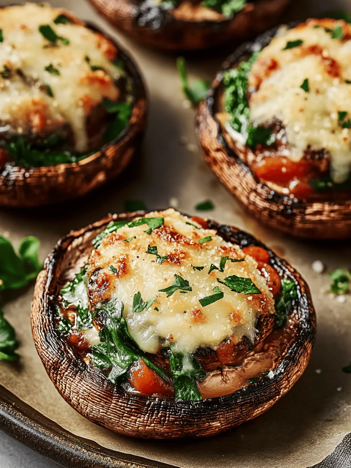 Stuffed Portobello Mushrooms