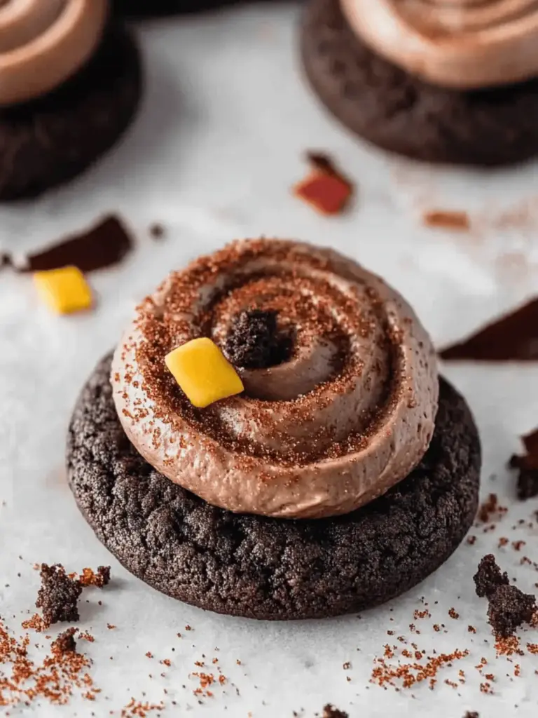 Crumbl Dirt Cake Cookies