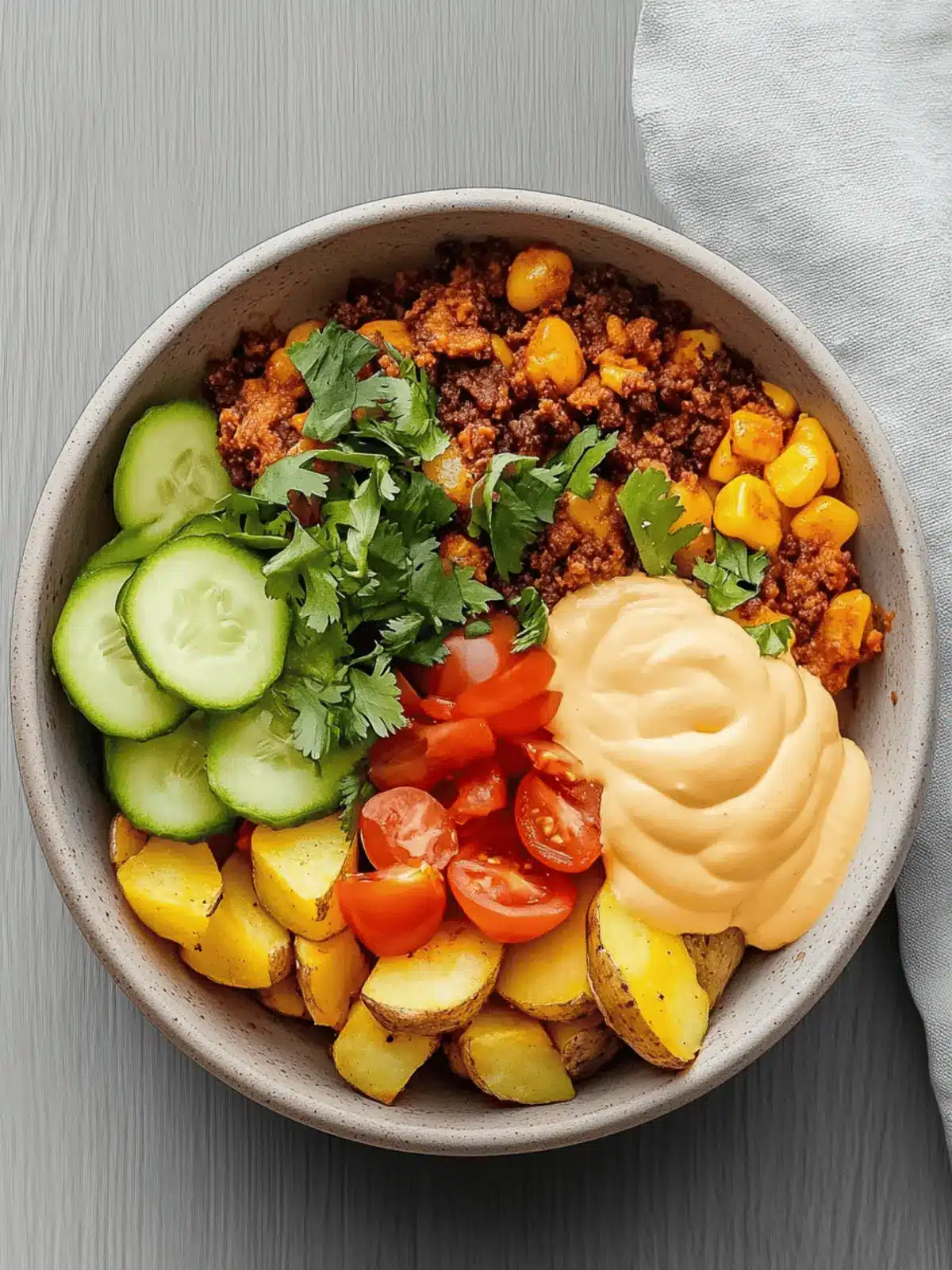 Loaded Fiesta Potato Bowl
