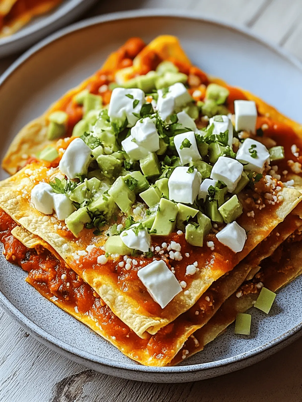Sonoran Flat Enchiladas