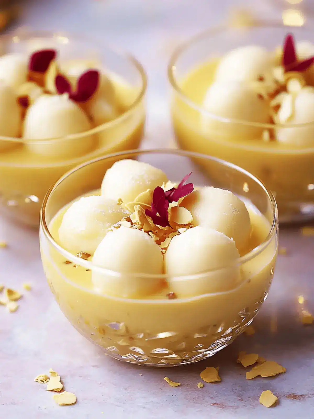 Custard Rasgulla